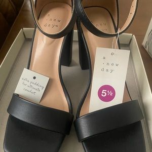 Adi09 sgt heels Black high heel shoes